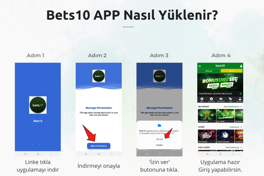 Bets10 iOS Uygulama 2023